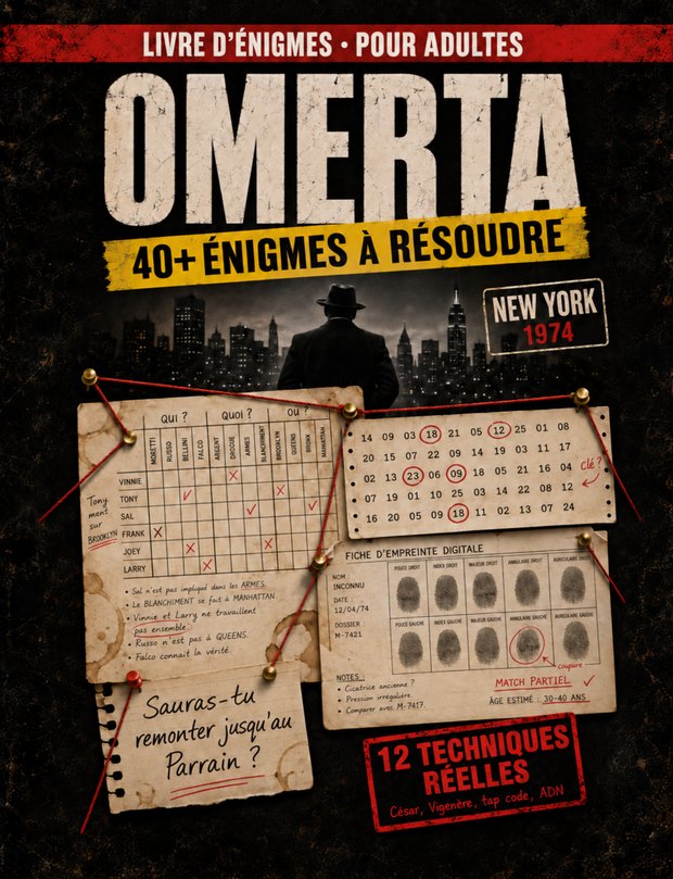 Couverture d'OMERTA, Dossier n°1 : la Famille Moretti, New York